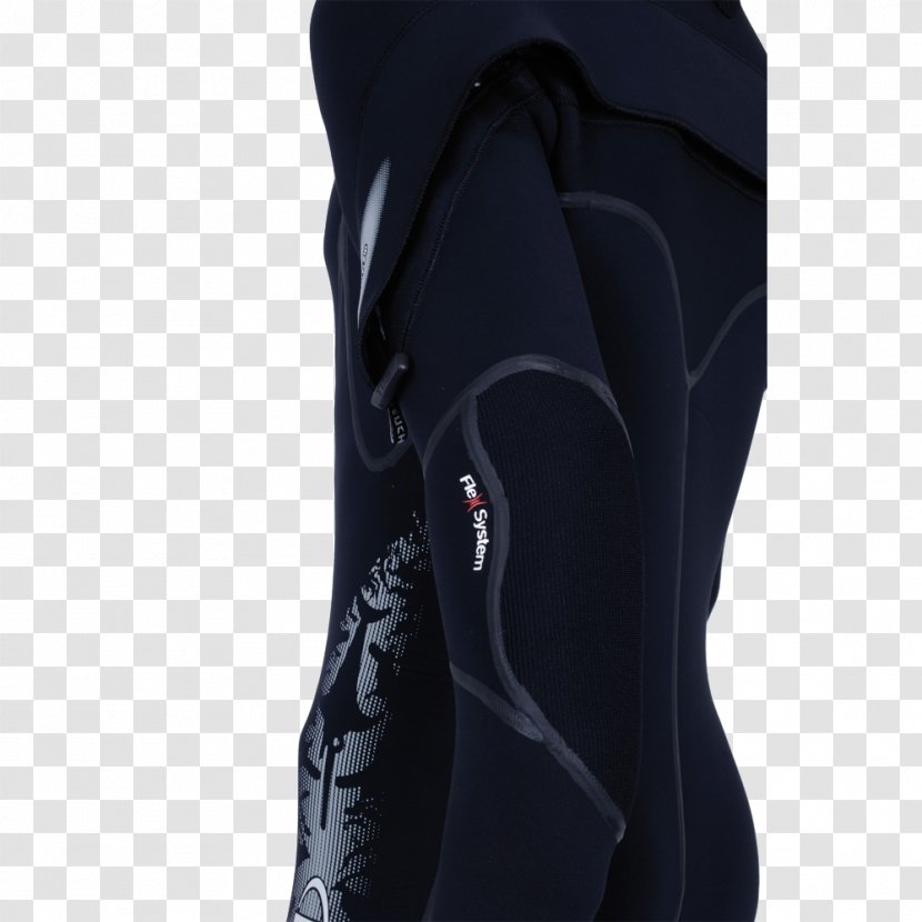 Wetsuit Shoulder Sleeve Tights - Personal Protective Equipment - Black Transparent PNG