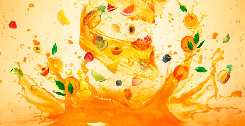 Juice ICON Advertising Business Creativity - Orange - Splash Transparent PNG