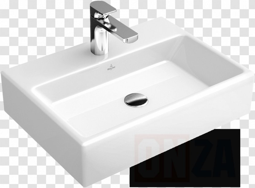 Villeroy & Boch Memento Recessed Washbasin 413 355 550x420mm C Sink Brollador - Plumbing Fixture Transparent PNG