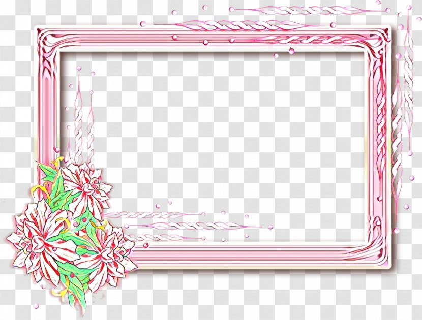 Background Pink Frame - Rectangle - Interior Design Transparent PNG