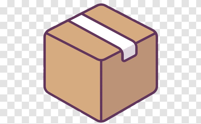 Box Background - Package Delivery - Rectangle Letter Transparent PNG