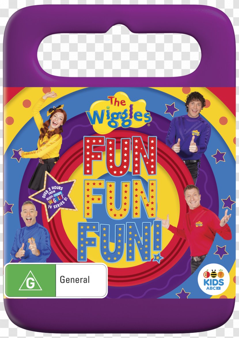 The Wiggles Hoop Dee Doo: It's A Wiggly Party Get Ready To Wiggle Australian Broadcasting Corporation DVD Transparent PNG