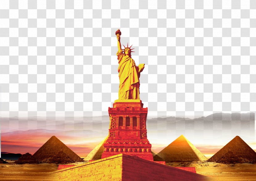 Business Poster Organizational Culture - Statue Of Liberty Transparent PNG