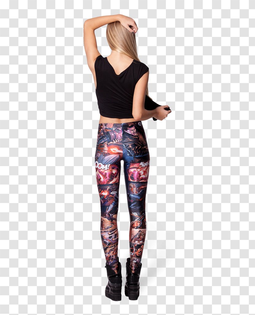 Leggings Form-fitting Garment Skin-tight Bustier Jeans - Watercolor - Milk Effect Transparent PNG