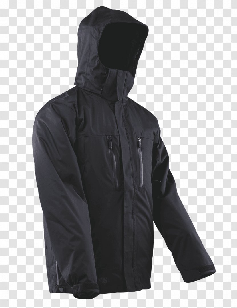 Hoodie Jacket Clothing TRU-SPEC - Black Transparent PNG