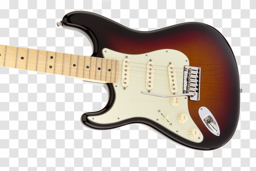 Fender Stratocaster Musical Instruments Electric Guitar Squier Deluxe Hot Rails - Flower - Sunburst Transparent PNG