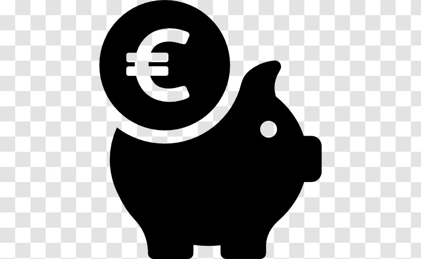 Saving Bank Money Euro - Sign Transparent PNG