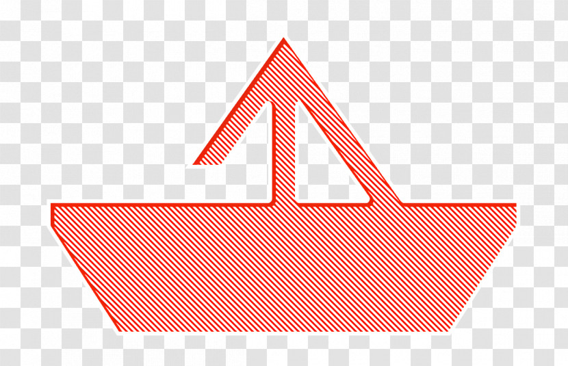 Summer Icon Boat Icon Origami Icon Transparent PNG