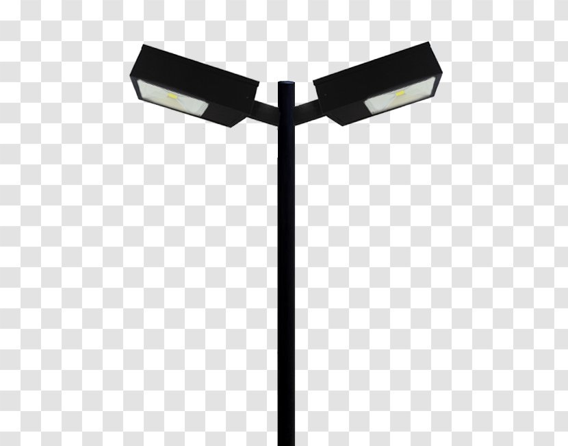 Light Fixture Utility Pole Lighting Light-emitting Diode - De Poste Luz Transparent PNG