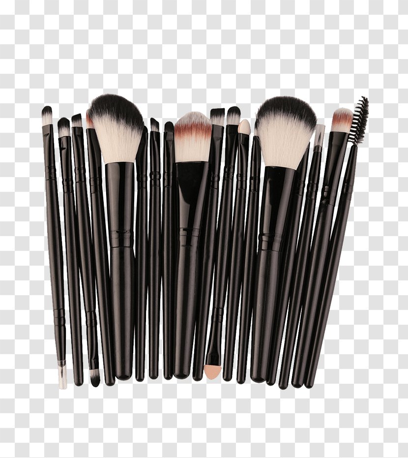 Brush Makeup Brushes Cosmetics Brown Eyebrow - Tool Material Property Transparent PNG