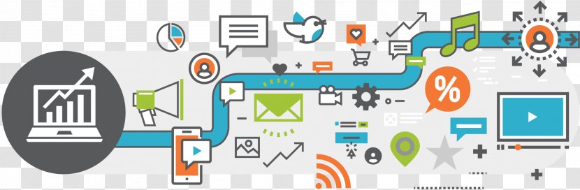 Digital Marketing Online Advertising Search Engine Optimization Business - Communication Transparent PNG