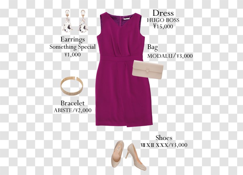 Shoulder Sleeve Dress Shoe - Violet Transparent PNG