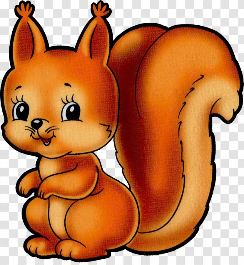 Red Squirrel Chipmunk Clip Art - Acorn - Boar Transparent PNG