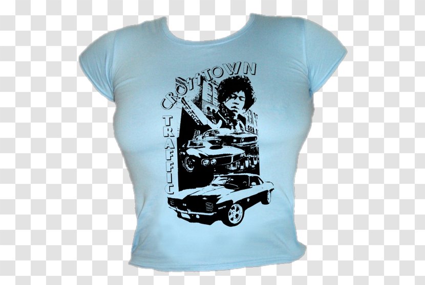 T-shirt Crosstown Traffic Sleeve Outerwear - Jimi Hendrix Transparent PNG