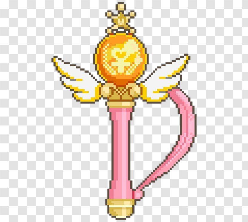 Chibiusa Sailor Moon Pixel Art - Flower - Mimete Transparent PNG