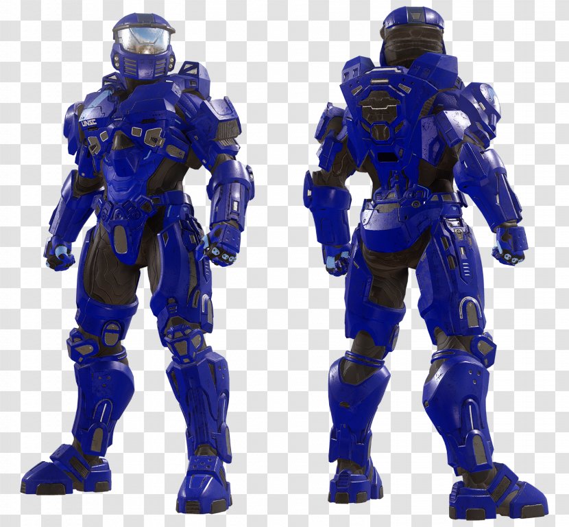 Halo 5: Guardians Wars Master Chief Halo: Reach 4 - Cobalt Blue - Armour Transparent PNG