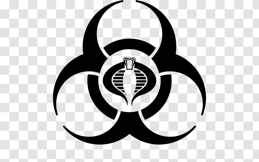 Biological Hazard Tattoo Symbol - Gi Joe Transparent PNG