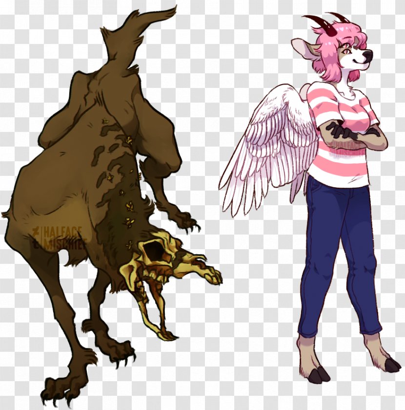 Horse Demon Costume Design Transparent PNG