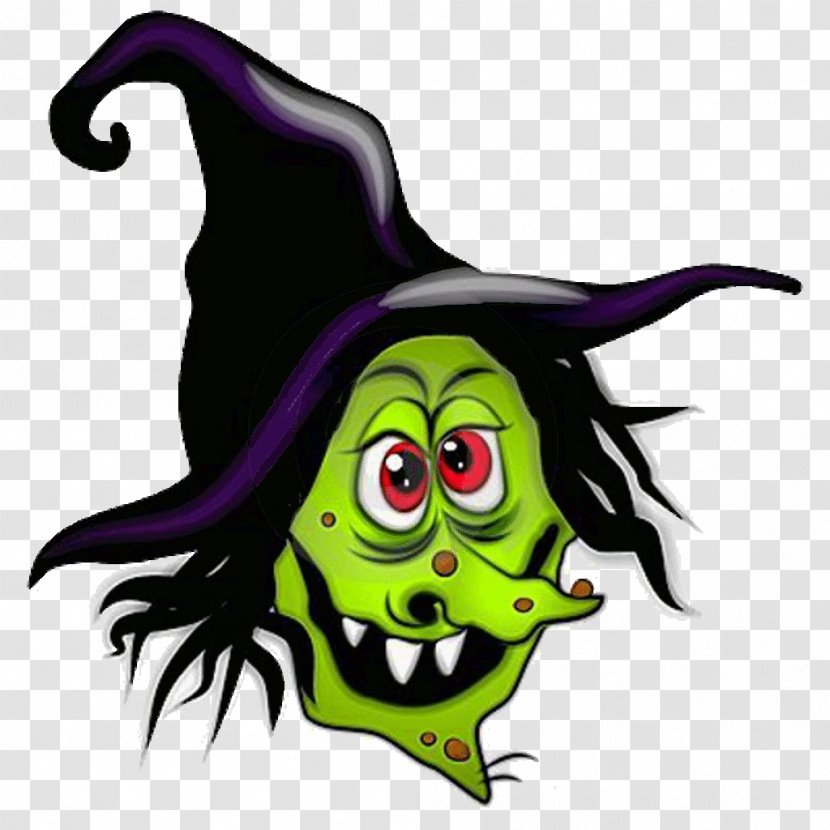 Wicked Witch Of The West Witchcraft Halloween Clip Art - Cartoon Transparent PNG
