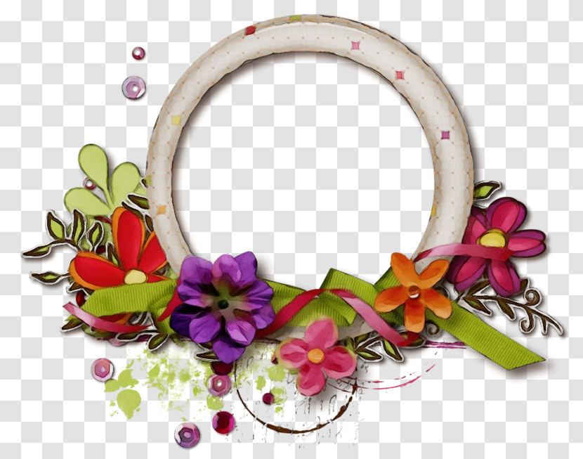 Flower Photo Frame Transparent PNG