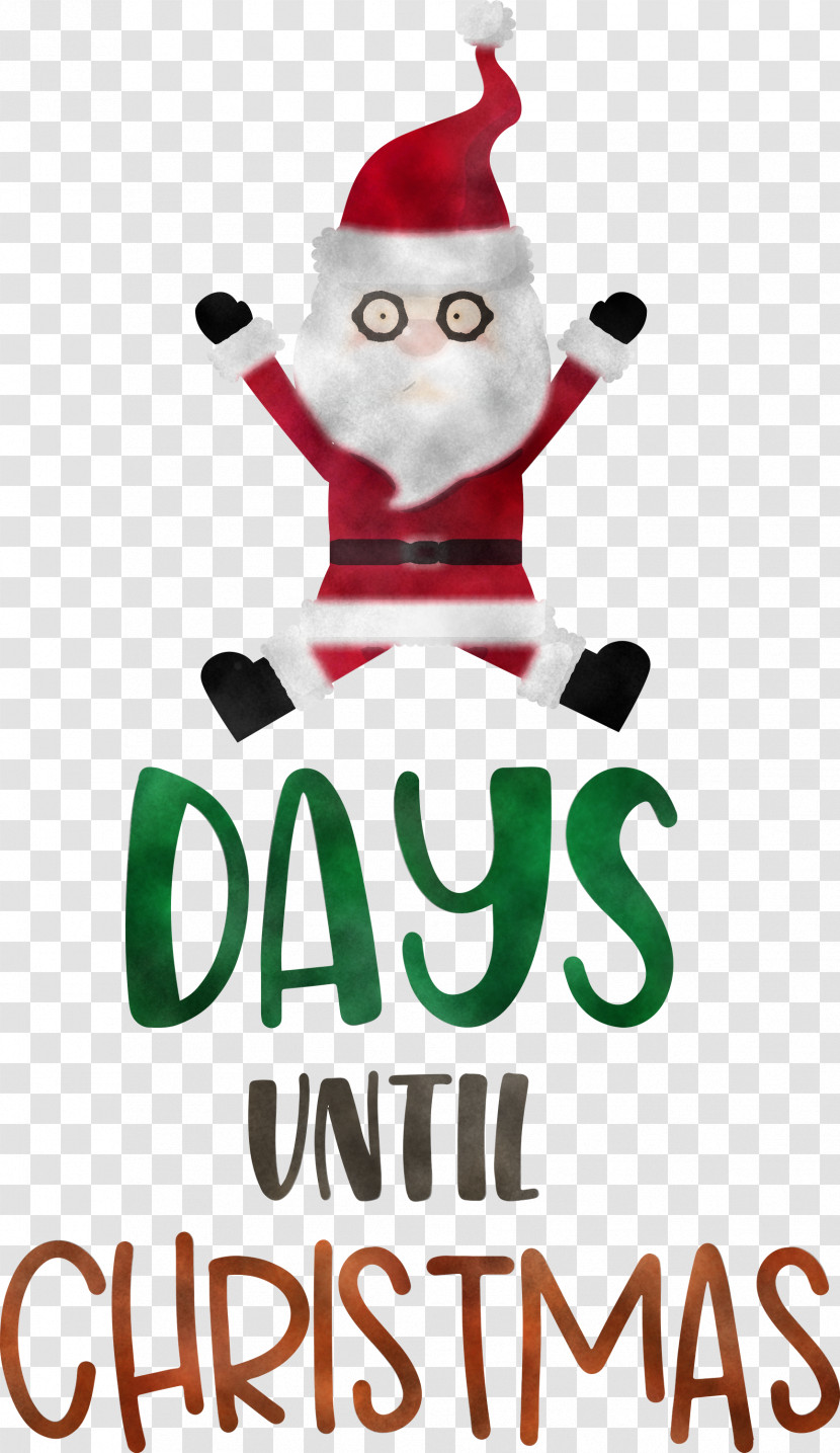 Days Until Christmas Christmas Xmas Transparent PNG