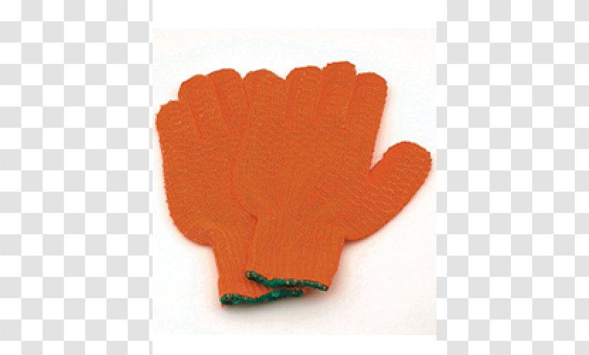 Leaf Glove Safety - Orange - Antiskid Gloves Transparent PNG