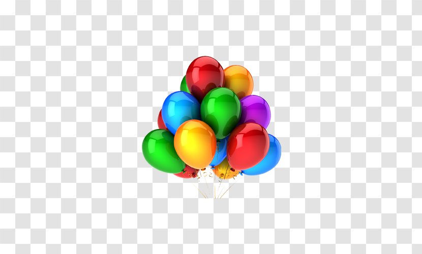 Barbecue Pizza Party Food Child - Restaurant - Bunch Of Balloons Transparent PNG