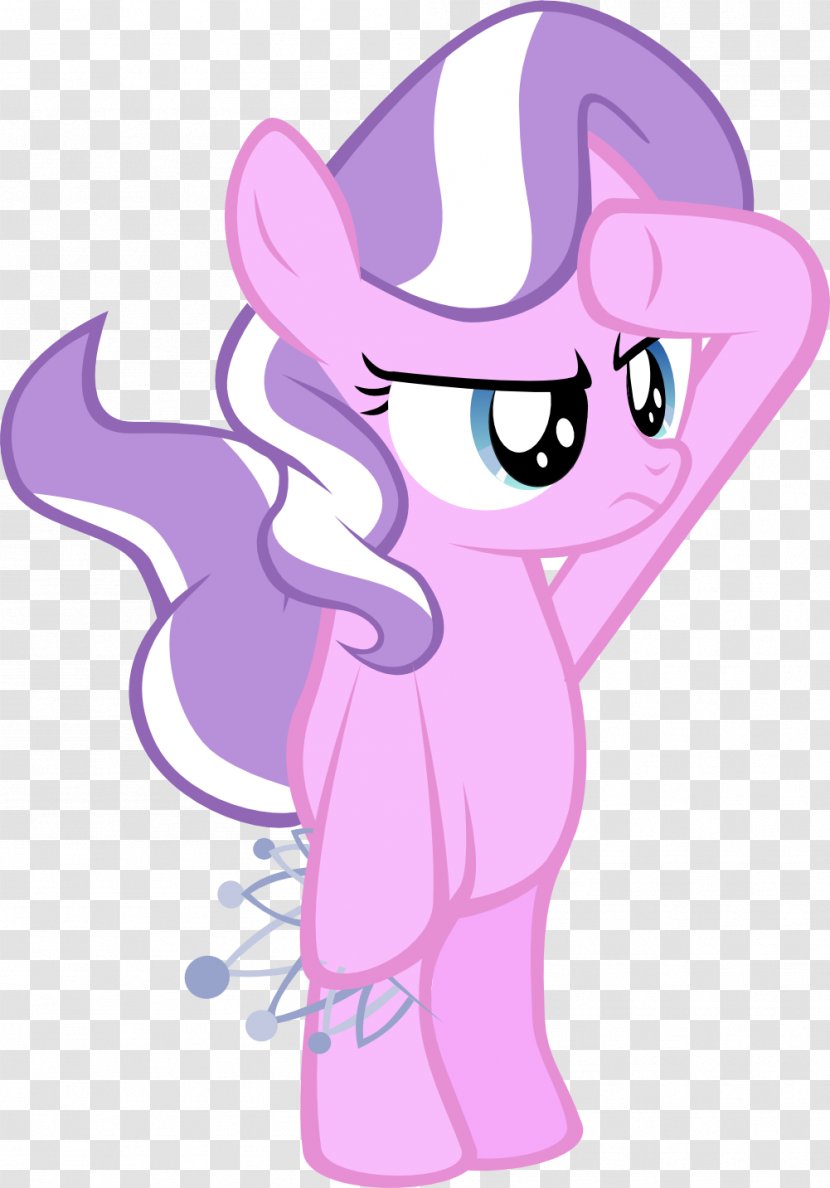 Sweetie Belle Pony Horse Equestria - Silhouette - Tiara Transparent PNG
