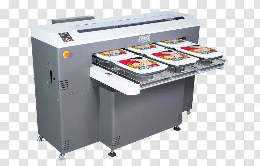 Direct To Garment Printing Press Industry Flatbed Digital Printer - Ink Transparent PNG