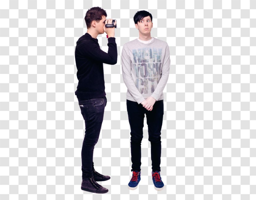 The Amazing Book Is Not On Fire Dan And Phil Go Outside Desktop Wallpaper - Youtuber Transparent PNG