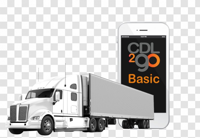 Commercial Vehicle Car Driver's License Semi-trailer Truck - Road Transparent PNG