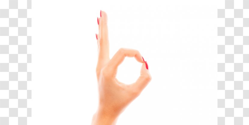 OK Sign Language Gesture Symbol - Hand Ok Vector Icon Transparent PNG