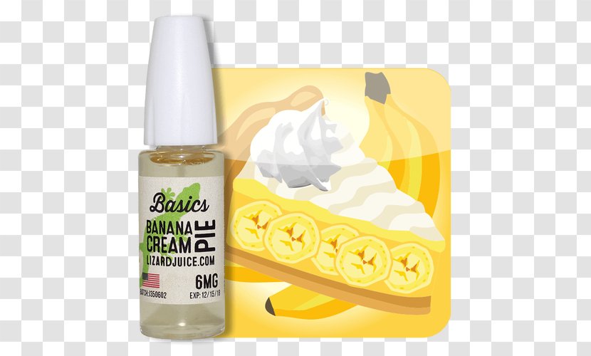 Juice Flavor Cream Pie Electronic Cigarette Aerosol And Liquid Custard Transparent PNG