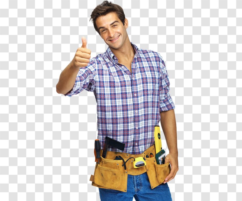 Handyman Thumb Signal Home Improvement Carpenter - Repair - Shirt Transparent PNG