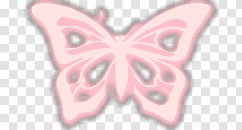 Butterfly Pink M Symmetry 2M - Moths And Butterflies - Maximo Transparent PNG