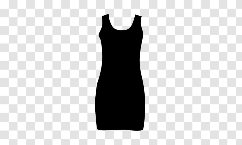 Little Black Dress Shoulder Sleeveless Shirt - Top - White Transparent PNG