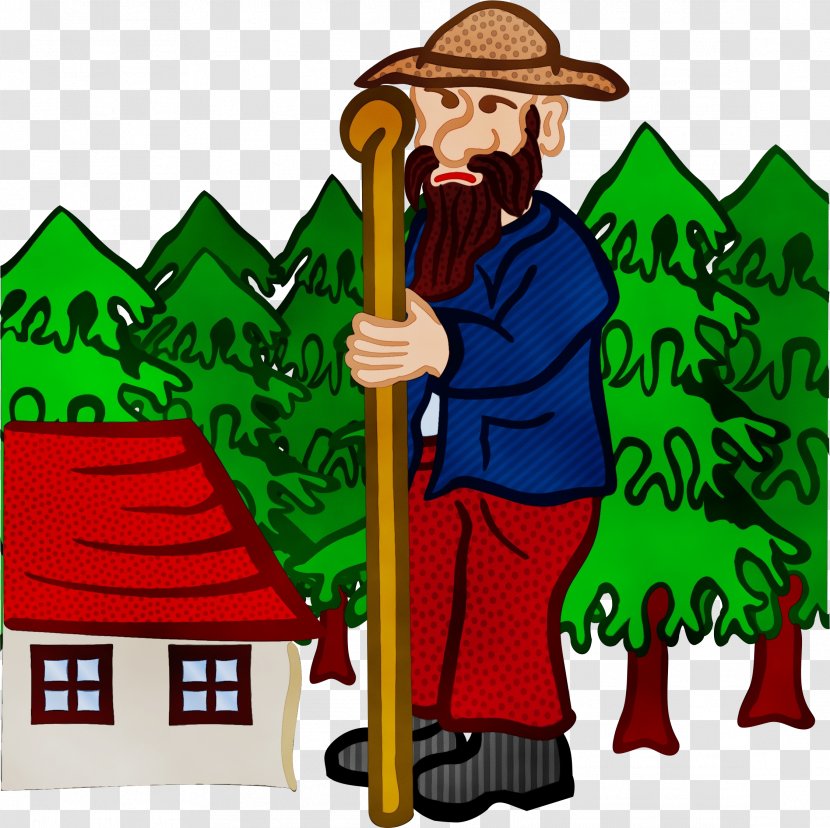 Clip Art Cartoon Fictional Character Gardener Transparent PNG