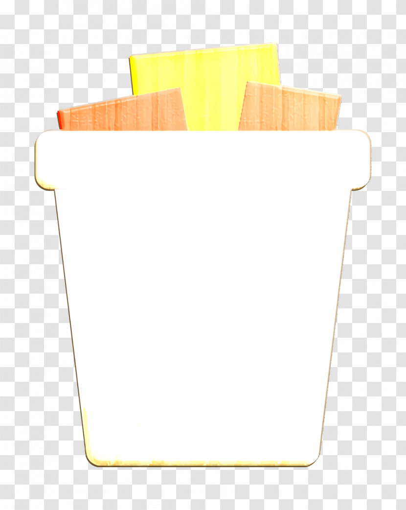 Office Elements Icon Trash Icon Transparent PNG