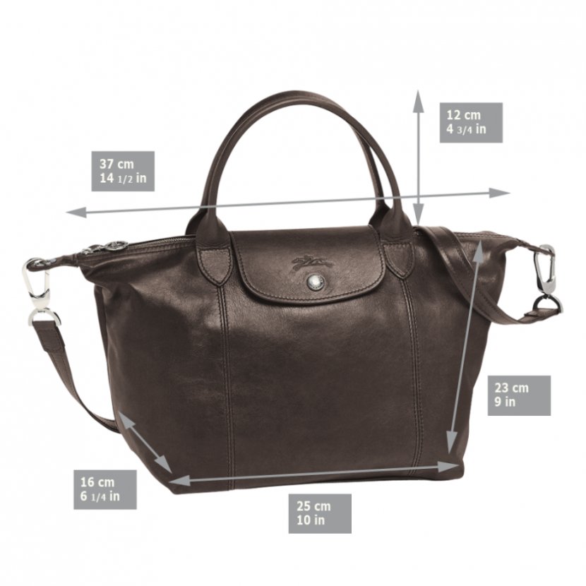 Handbag Longchamp Leather Pliage - Bag Transparent PNG