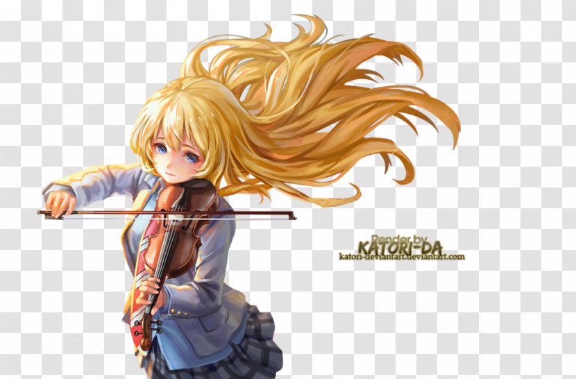 Kaori Desktop Wallpaper Kousei Tsubaki Sawabe - Watercolor - Miyazono Transparent PNG