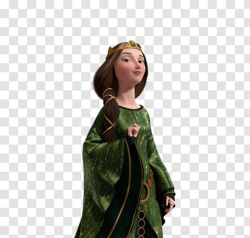 Emma Thompson Brave Queen Elinor Merida King Fergus - Disney Princess Transparent PNG