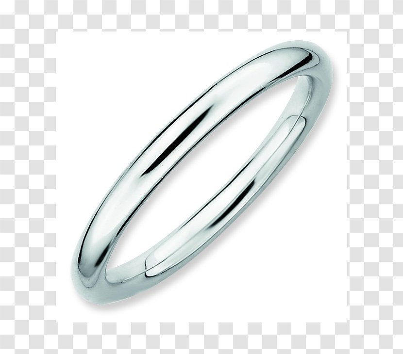Wedding Ring Białe Złoto Platinum Silver - Ceremony Supply Transparent PNG