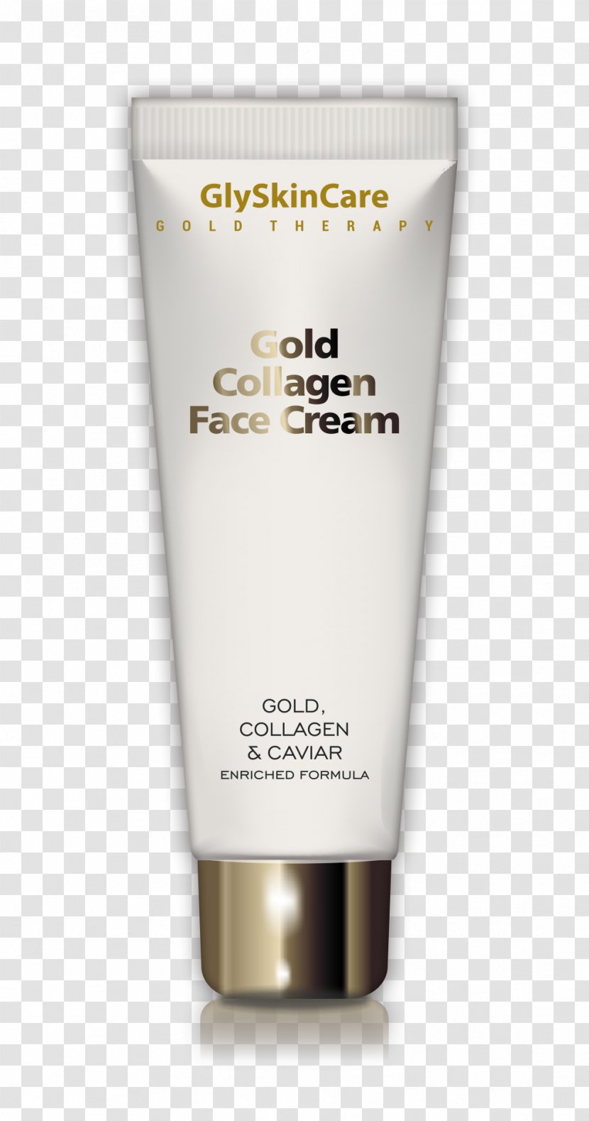 Cream Lotion Collagen Gold Face Transparent PNG