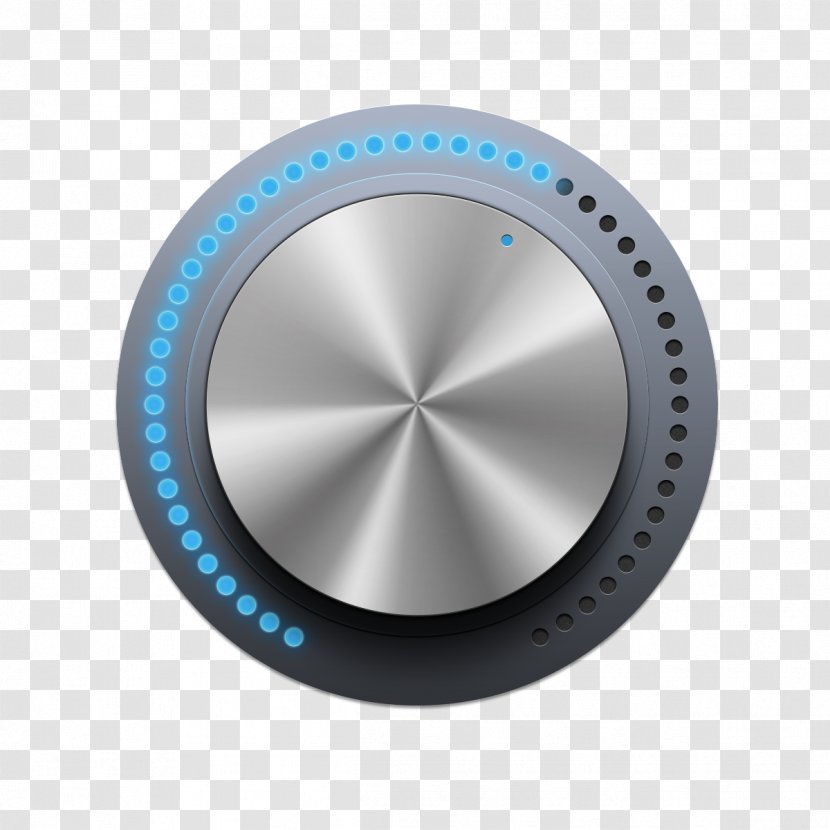 Button User Interface Design Widget Progress Bar - Radio - Round Blue Transparent PNG
