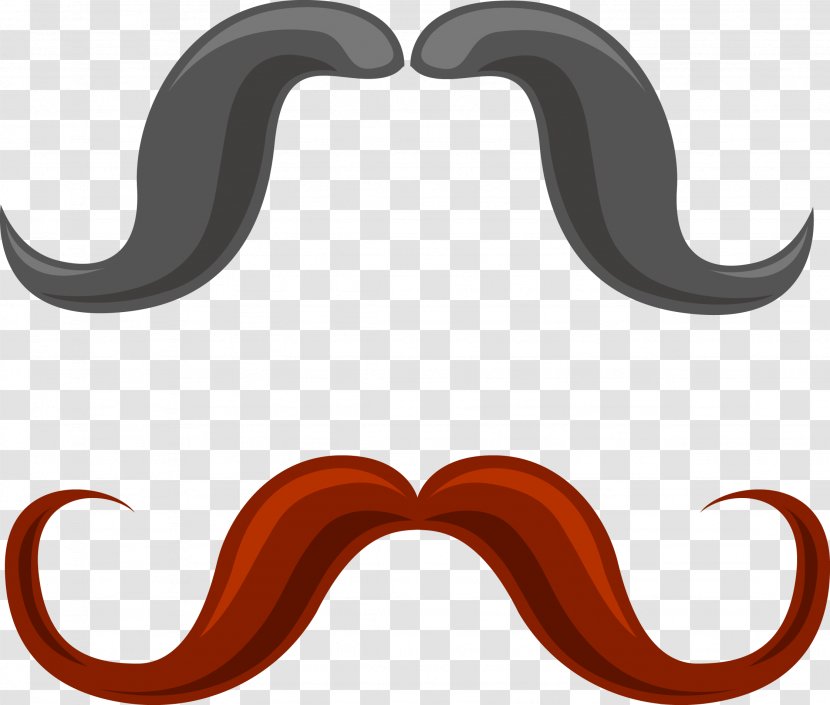 Moustache Beard Man Clip Art Transparent PNG