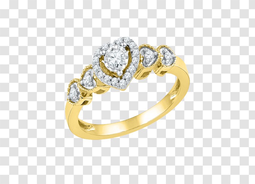 Engagement Ring Diamond Earring Wedding - Jewellery - Heart Picture Transparent PNG