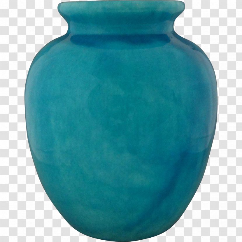 Turquoise Teal Cobalt Blue Vase Urn Transparent PNG