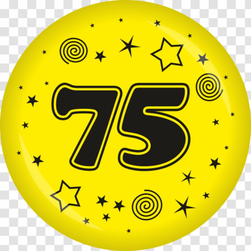 Number Pin Badges Yellow Smiley Text Transparent PNG