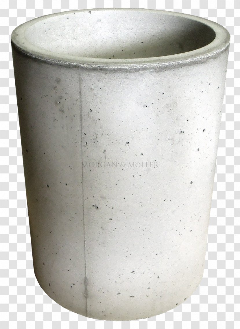 Flowerpot Decorative Concrete Glass Cylinder Transparent PNG