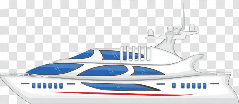 Ship Yacht Euclidean Vector Boat - Luxury Cruise Transparent PNG